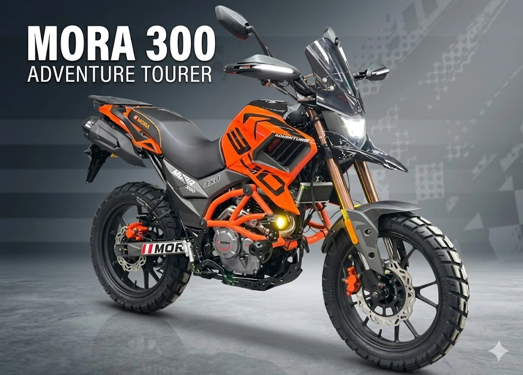 MORA 300 4 Válvulas Naranja